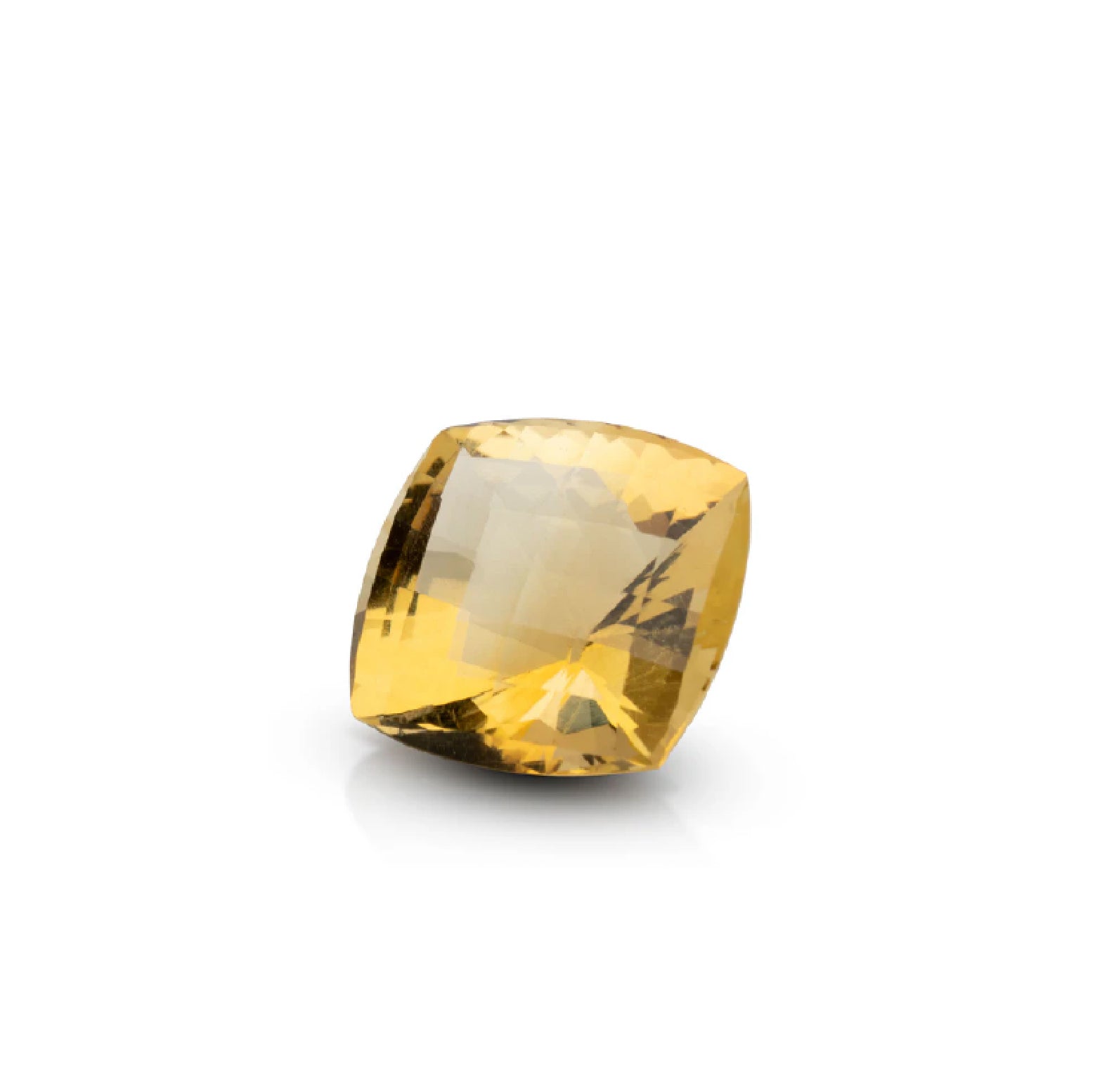 Cushion Cut Zambian Citrine