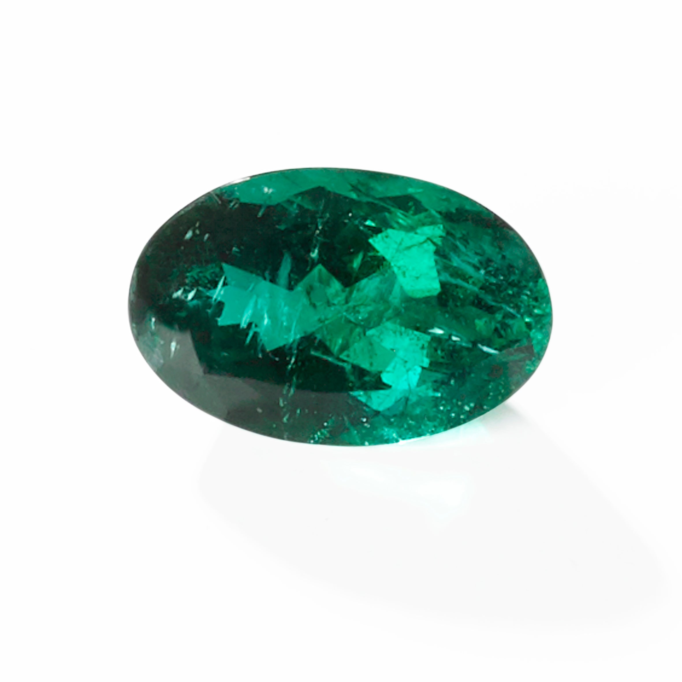 5.90ct Oval Cut Zambian Emerald